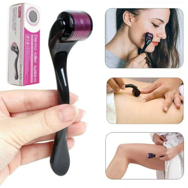 Derma Roller 0.5 Mm Hair & Skin System